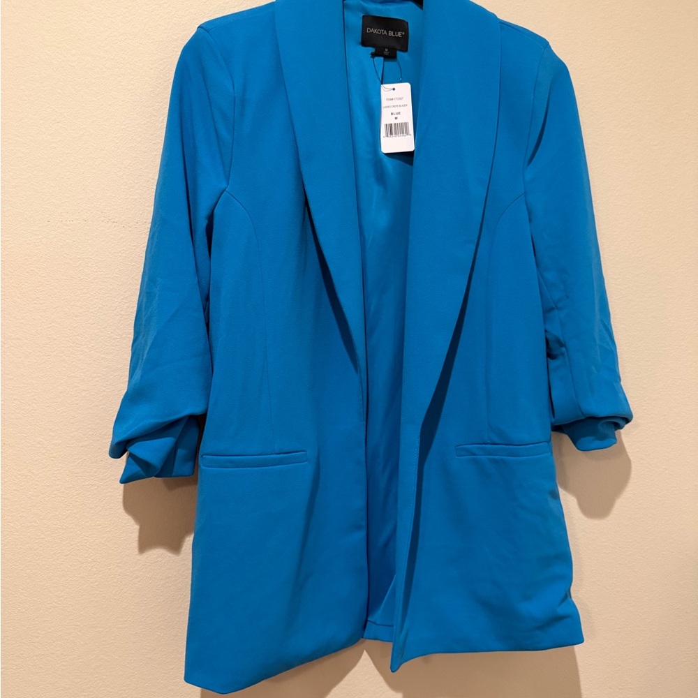NWT Tahari Vibrant Blue Women's Blazer - Picture 2 of 8